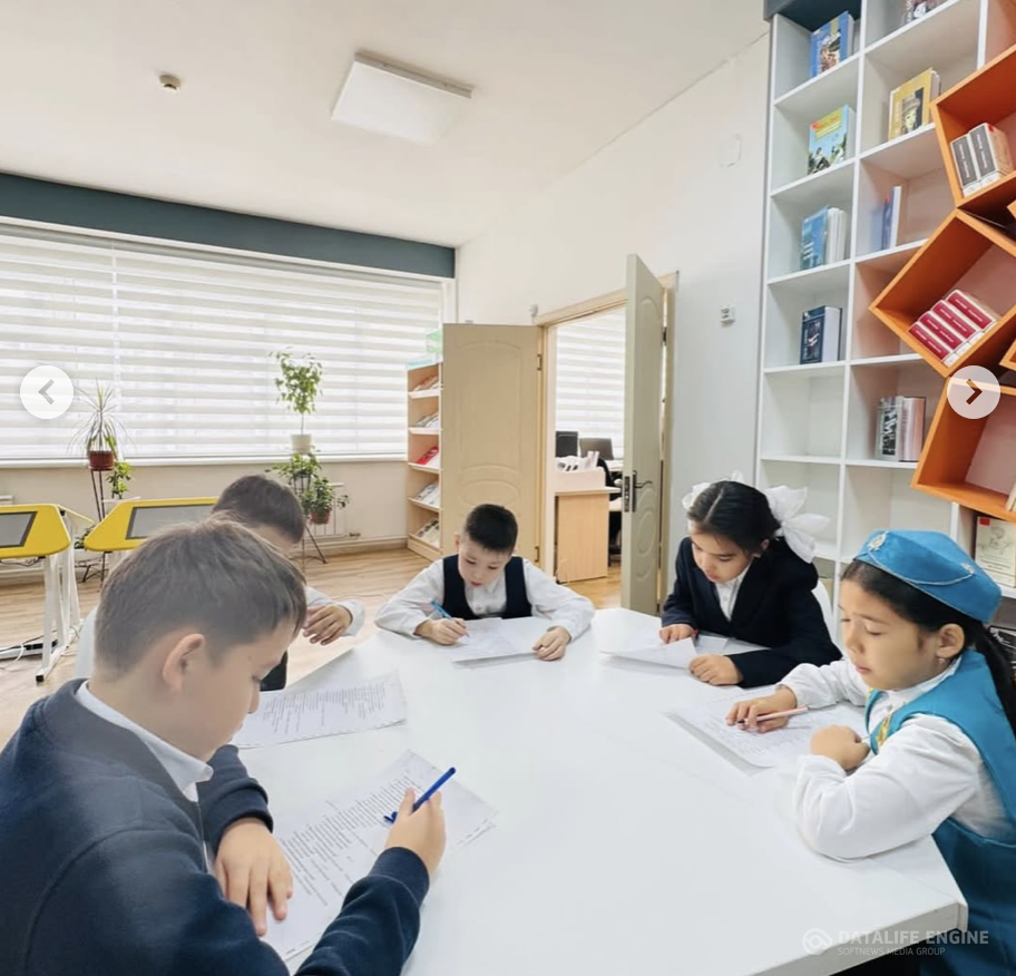 “Біртұтастәрбие бағдарламасы” бойынша “Балалар кітапханасы” жобасы аясында ұйымдастырылған бастауыш сынып оқушыларынан құралған “Оқырмандар клубының” кезекті отырысы болып өтті.