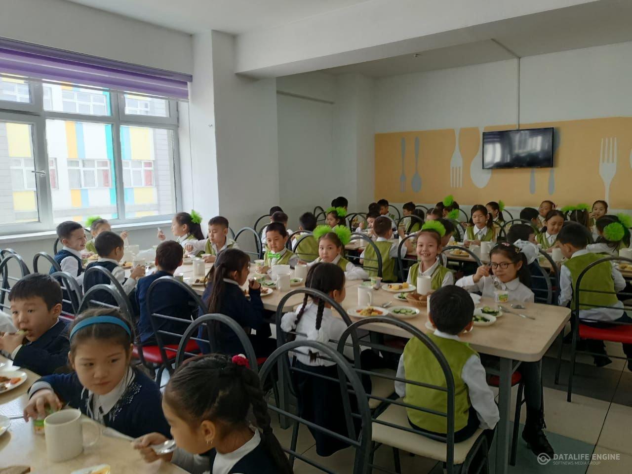 Ас ішу сәтінен көріністер