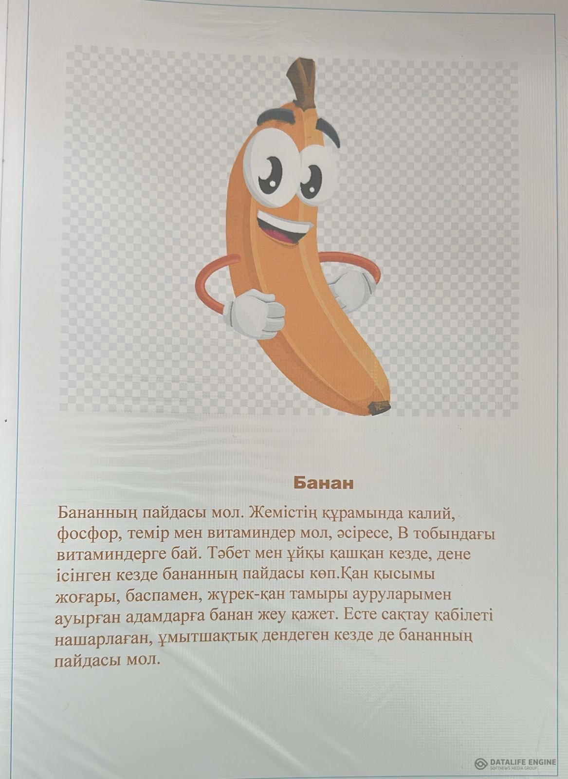 Балаға ағзасына бананның пайдасы