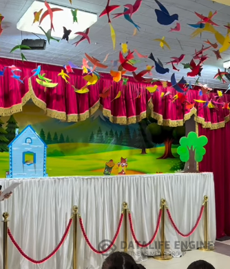 “English through the eyes of Avatar” атты aғылшын тілі онкүндігі аясында қуыршақ театрында «Бауырсақ» ертегісін сахналады